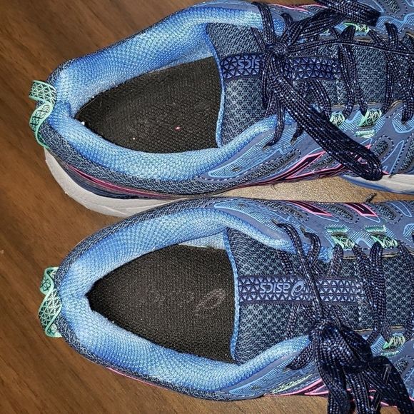 ASICS Gel-Venture 7 Running Shoe Peacoat/Hot Pink Size 10 - Picture 6 of 7